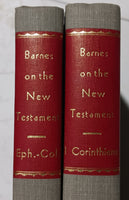 Barnes, Albert - Notes on the New Testament (2 books)