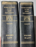 Vincent, Marvin R. - Word Studies in the New Testament