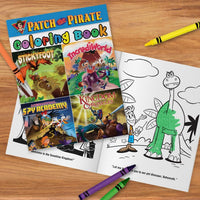 Patch the Pirate Coloring Book #4