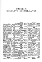 Cruden’s Complete Concordance of the OT & NT