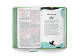 ESV Kid's Bible Thinline TruTone Bird of the Air Green TruTone