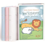 KJV Baby’s First New Testament with Psalms Powder Pink