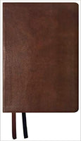 NASB 2020 Giant Print Text Bible-Brown Leathertex