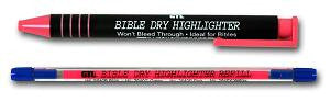 Bible Highlighting Refill Item #2640P Bible Dry Refill Pink