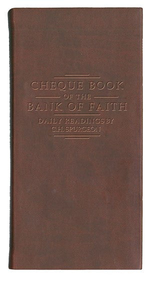 Cheque Book of the Bank of Faith Burgundy