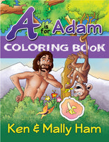 A Is For Adam Coloring Book