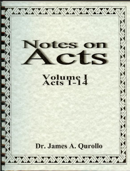 Notes on Acts- Two Volumes