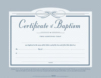 Baptism Certificates ( Pack of 6)