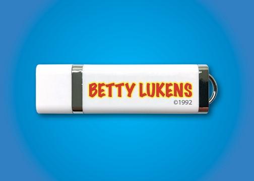 Betty Lukens Coloring Pages & Activity Flash Drive