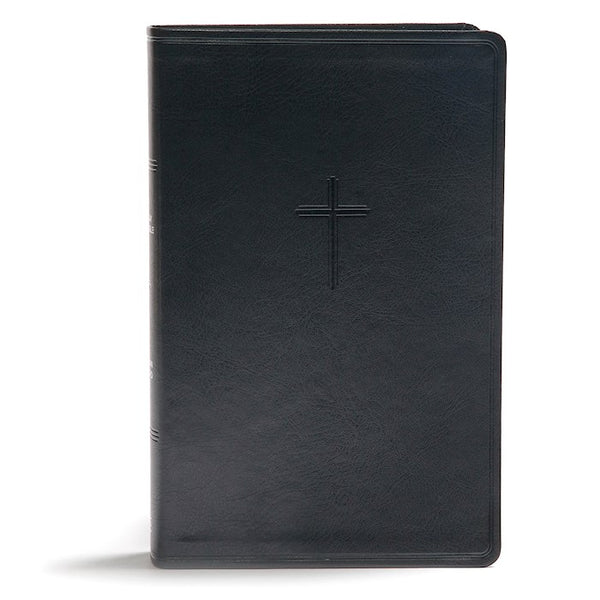 CSB Everyday Study Bible Black LeatherTouch