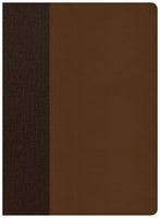 CSB Life Essentials Study Bible-Brown LeatherTouch Indexed