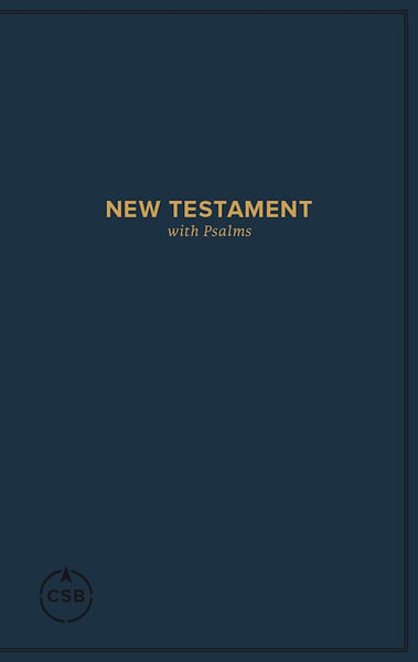 CSB Pocket New Testament With Psalms-Navy Softcover
