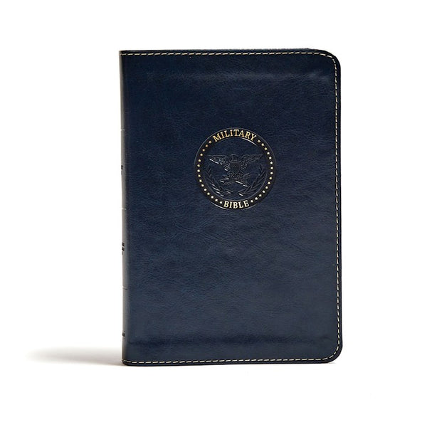 CSB Military Bible (For Sailors)-Navy Blue LeatherTouch