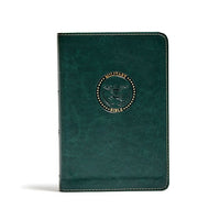 CSB Military Bible (For Soldiers)-Green LeatherTouch
