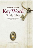 CSB Hebrew-Greek Key Word Study Bible Hardcover