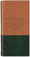 Cheque Book of the Bank of Faith Tan/ Dark Green