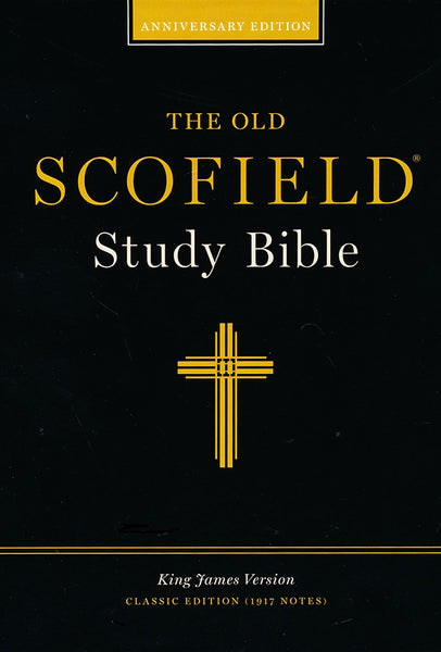 KJV Scofield Study Bible Classic Edtion #291RL Black Bonded