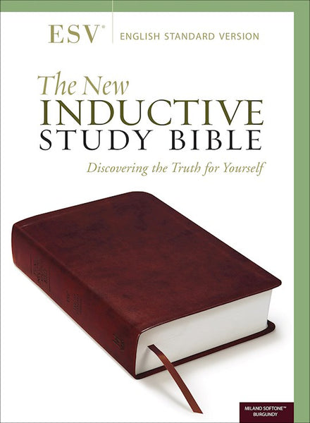 ESV New Inductive Study Bible-Burgundy Milano Softone