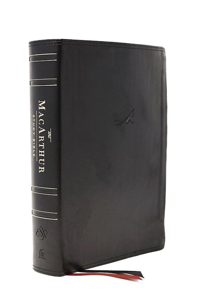 ESV MacArthur Study Bible (2nd Edition)-Black Leathersoft