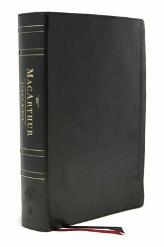 ESV MacArthur Study Bible (2nd Edition)-Black Genuine Leather