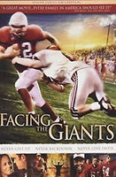 FACING THE GIANTS Never Give Up - Never Backdown - Never Lose Faith - DVD
