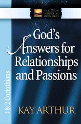 The New Inductive Series: God’s Answers For Relationships & Passions, Paperback