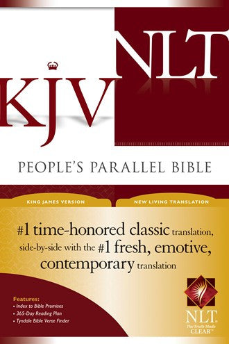 KJV/NLT People’s Parallel Bible Hardcover