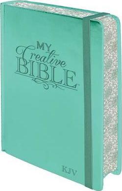 KJV My Creative Bible-Teal LuxLeather Hardcover