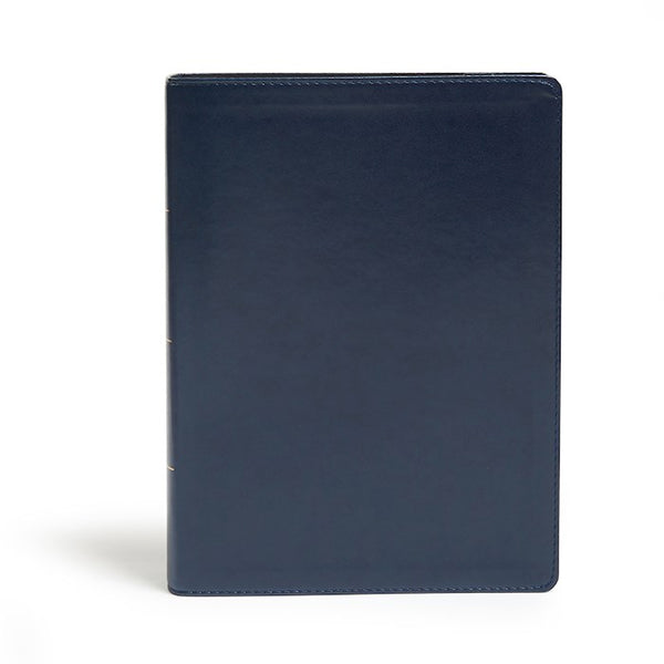KJV Study Bible (Full-Color)-Navy LeatherTouch Indexed