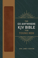 KJV The Go-Anywhere Bible For Young Men-Woodgrain Chestnut DiCarta