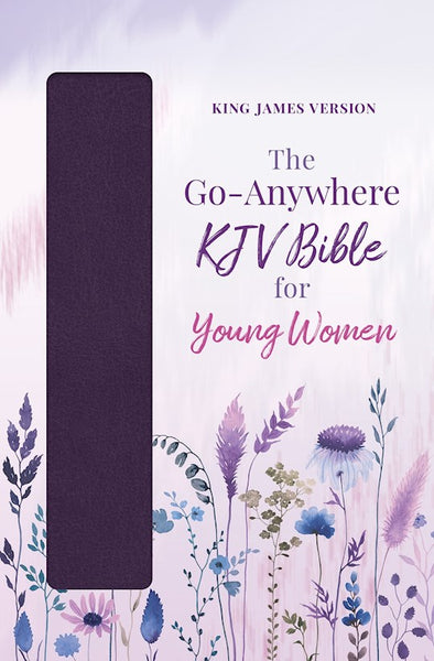 KJV The Go-Anywhere Bible For Young Women-Plum Patch DiCarta