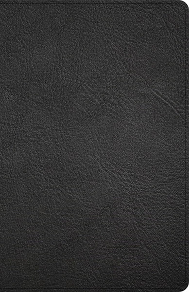 KJV Holman Thinline Bible-Black Genuine Leather