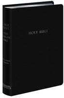 KJV Large Print Wide Margin Bible Black Leathersoft