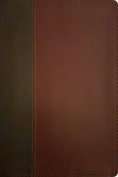 KJV Personal Size Giant Print Bible, Filament Enabled Edition Brown/Mahogany LeatherLike