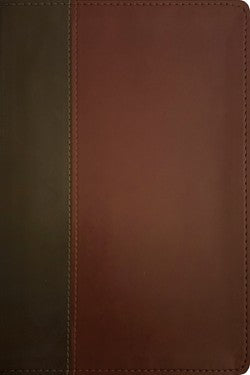 KJV Personal Size Giant Print Bible, Filament Enabled Edition Brown/Mahogany LeatherLike