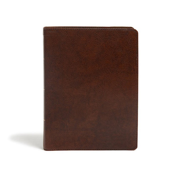 KJV Study Bible (Full-Color)- Brown Bonded Leather Indexed
