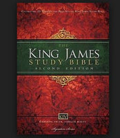 KJV Signature Series King James Study Bible 2nd Edition Hardcover 0132N