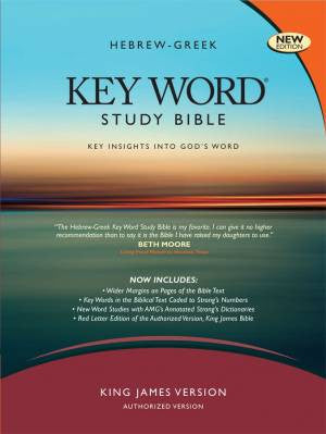 KJV Zodhiates Hebrew-Greek Keyword Study Bible Bonded Black