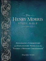 KJV The Henry Morris Study Bible Genuine Black Leather