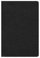 KJV Large Print Personal Size Reference Bible Black LeatherTouch