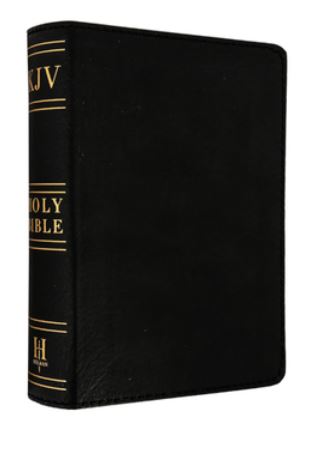 KJV Large Print Compact Reference Bible Black LeatherTouch