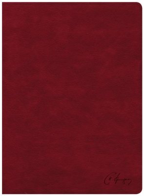 KJV Spurgeon Study Bible Crimson LeatherTouch