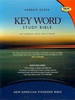 NASB Zodhiates Hebrew-Greek Keyword Study Bible Burgundy Genuine