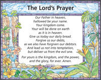 The Lord’s Prayer Wall Chart - Laminated