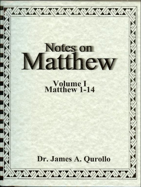 Notes on Matthew- Two Volumes