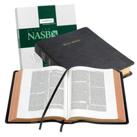 NASB Cambridge NS746 Wide Margin Bible Black Goatskin