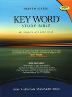 NASB Zodhiates Hebrew-Greek Keyword Study Bible Bonded Burgundy