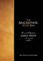 NASB MacArthur Study Bible LARGE PRINT Hardcover #NA872