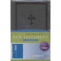 NIV Thinline New Testament Charcoal LeatherSoft (1984 Edition)
