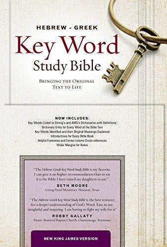 NKJV Hebrew-Greek Key Word Study Bible Hardcover